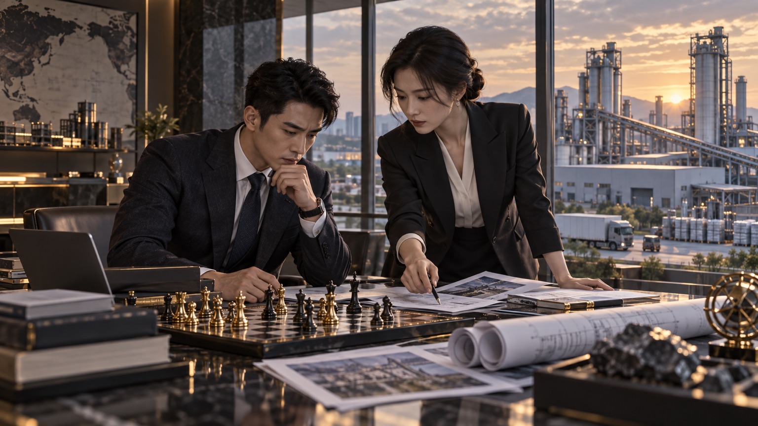 《暗涌狂飙：资本棋局》海报